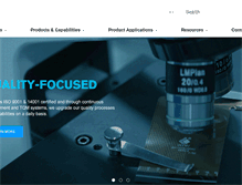 Tablet Screenshot of dignity.com.cn